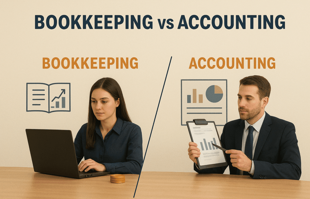 Bookkeeping vs Accounting – Key Differences Explained for Small Businesses by XpertKeeping